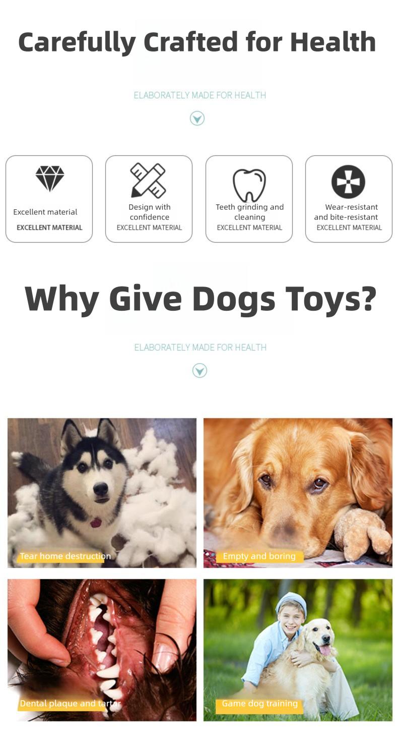 New Pet Toy: Squeaky, Durable, and Chew-Resistant Goose - Teething and Dental Cleaning Toy for Dogs and Cats