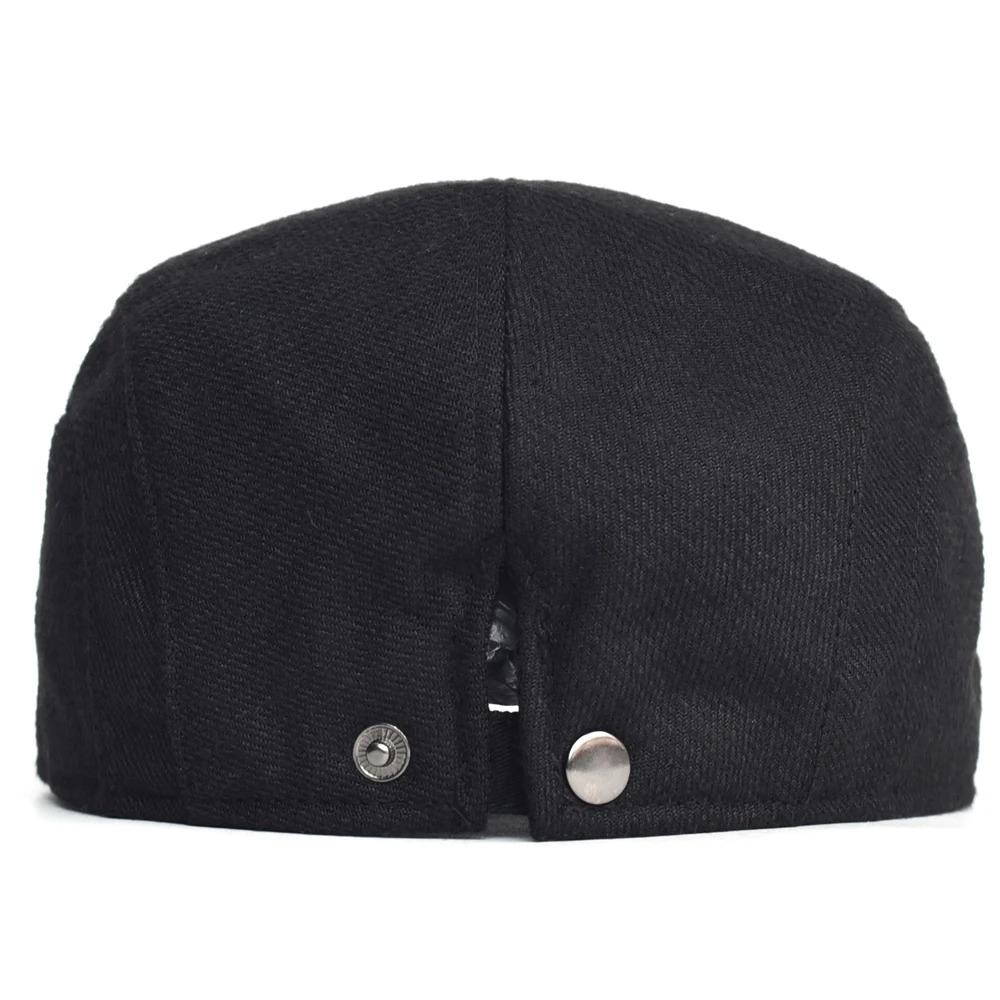 Autumn Winter Thick Warm Newsboy Caps Men Women Soft Beret Hat Casual Fashion Detective Hats Retro Driver Flat Caps