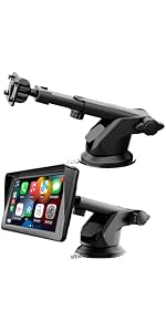 4-Pack Universal 17mm Ball Joint Tightening Nut | Heavy Duty 4-Button Lock Replacement for CarPlay, Phone Mount & GPS