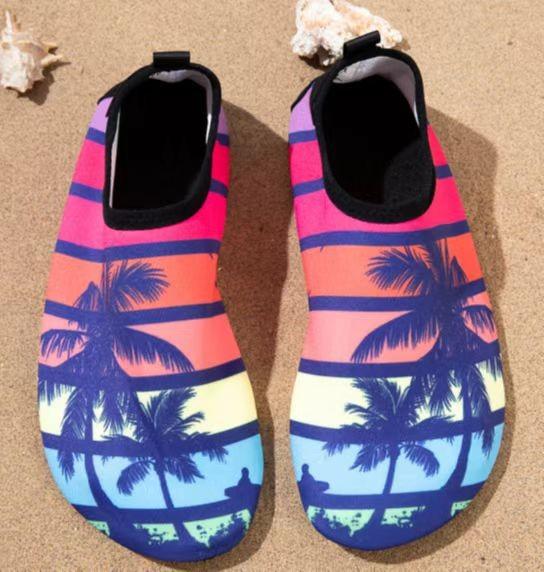 Mesler women's beach shoes are non-slip, suitable for outdoor wading and stream trekking, indoor sports, floor yoga, and are made of rubber to prevent punctures