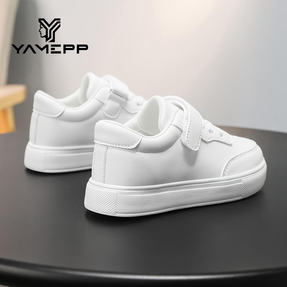 Kids' Comfortable Versatile Casual Shoes |   Soft Sole, Shock Absorption, Non-Running Shoes with Fastener, Suitable Boys and Girls, All-Season, Lightweight and Durable Walking Shoes, Skateboarding Shoes