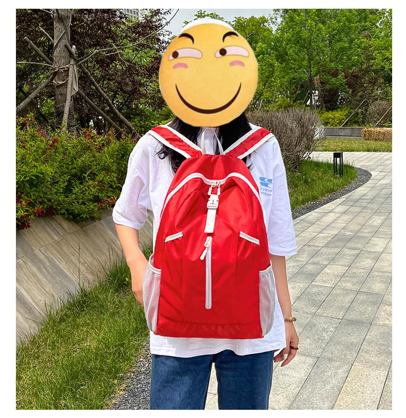 21L Ultra-Light Waterproof Nylon Backpack with Adjustable Straps - Foldable, Large Capacity, Portable for Hiking, Cycling, Fishing, Camping, Yoga & Travel - Available in Black, Blue, Green, Orange, Red, Travel Backpack