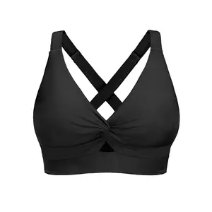 Yonique Women Underwire Bikini Top Only - Push Up Swimsuit Top Large Bust Bathing Suit Tops Supportive Swim Tops  SwimWeek  summervibes