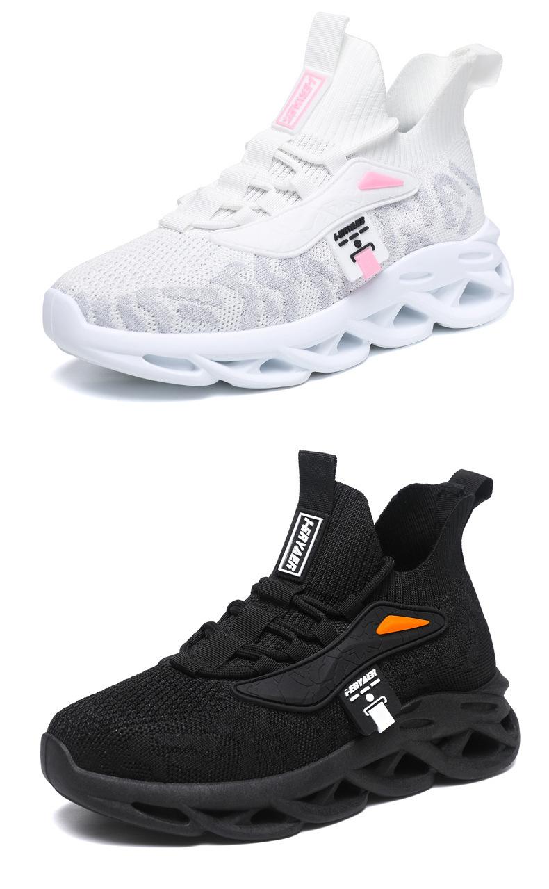 2026 New Women's Casual Dad Shoes Youth Breathable Elastic Flyknit Sock Sneakers