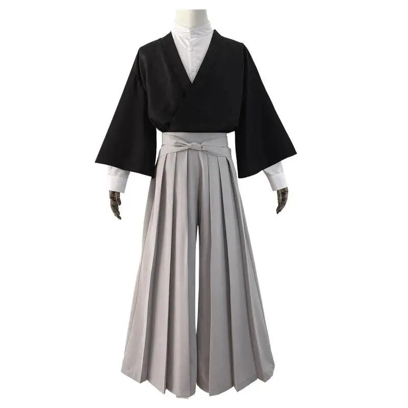 Zenin Naoya Anime Cosplay Costume Wig Kimono Top Pants Shirt Suit Set Halloween Christmas RolePlay Party Carnival for Women Men