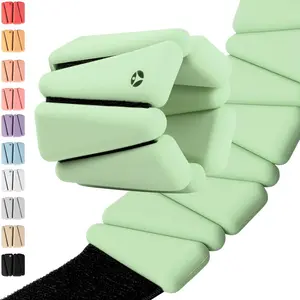 OmWeights  Weighted Bangles - Stylish Wrist and Ankle Weights for Women and Men | Cardio, , and Pilates Ankle Weights for Women and Men | Adjustable  and Arm Weights 1lb Each