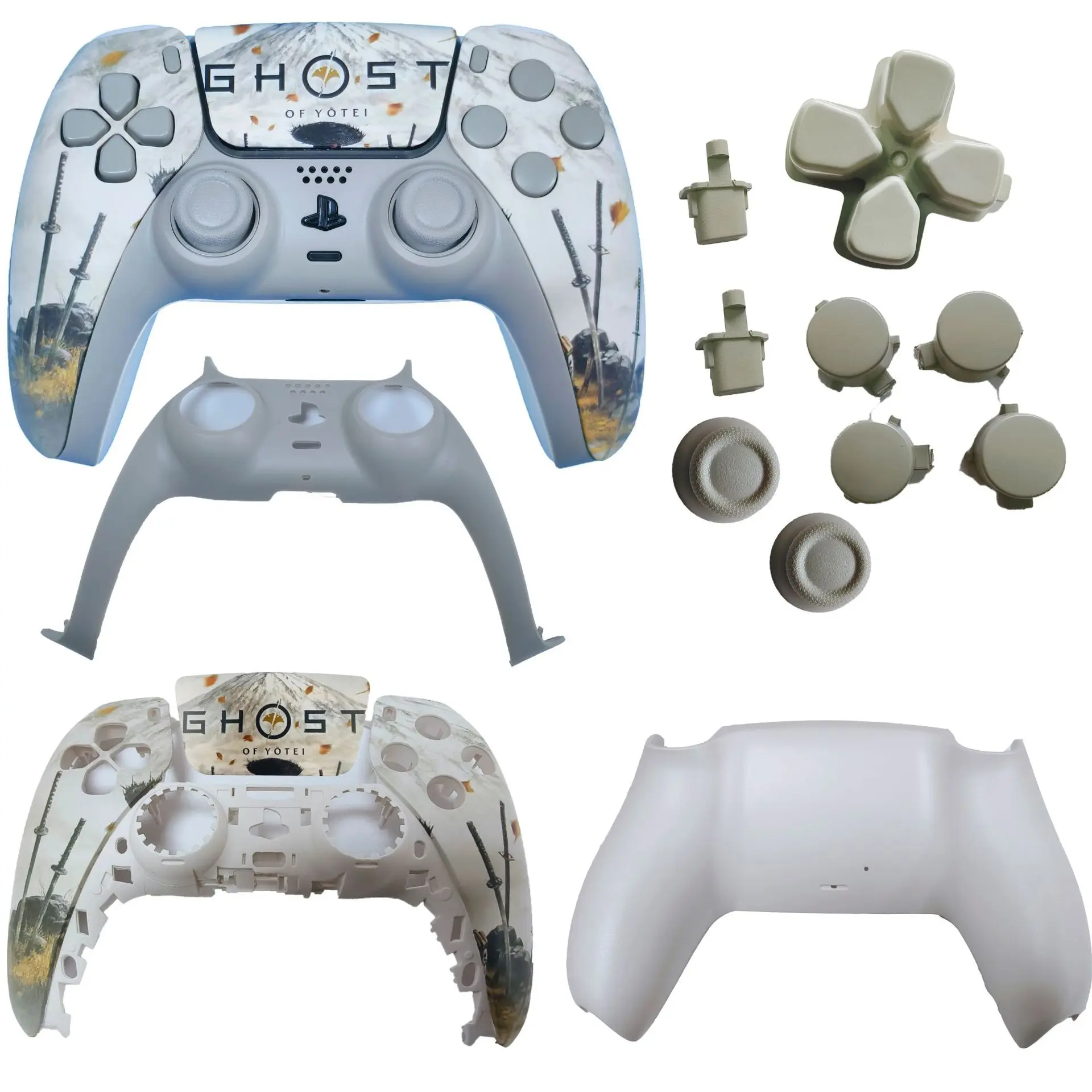 Suitable for PS5 Soul of the Sheep's Hoof controller replacement shell, buttons, and peripheral accessories. PS5 gaming accessories, PS5 replacement shell