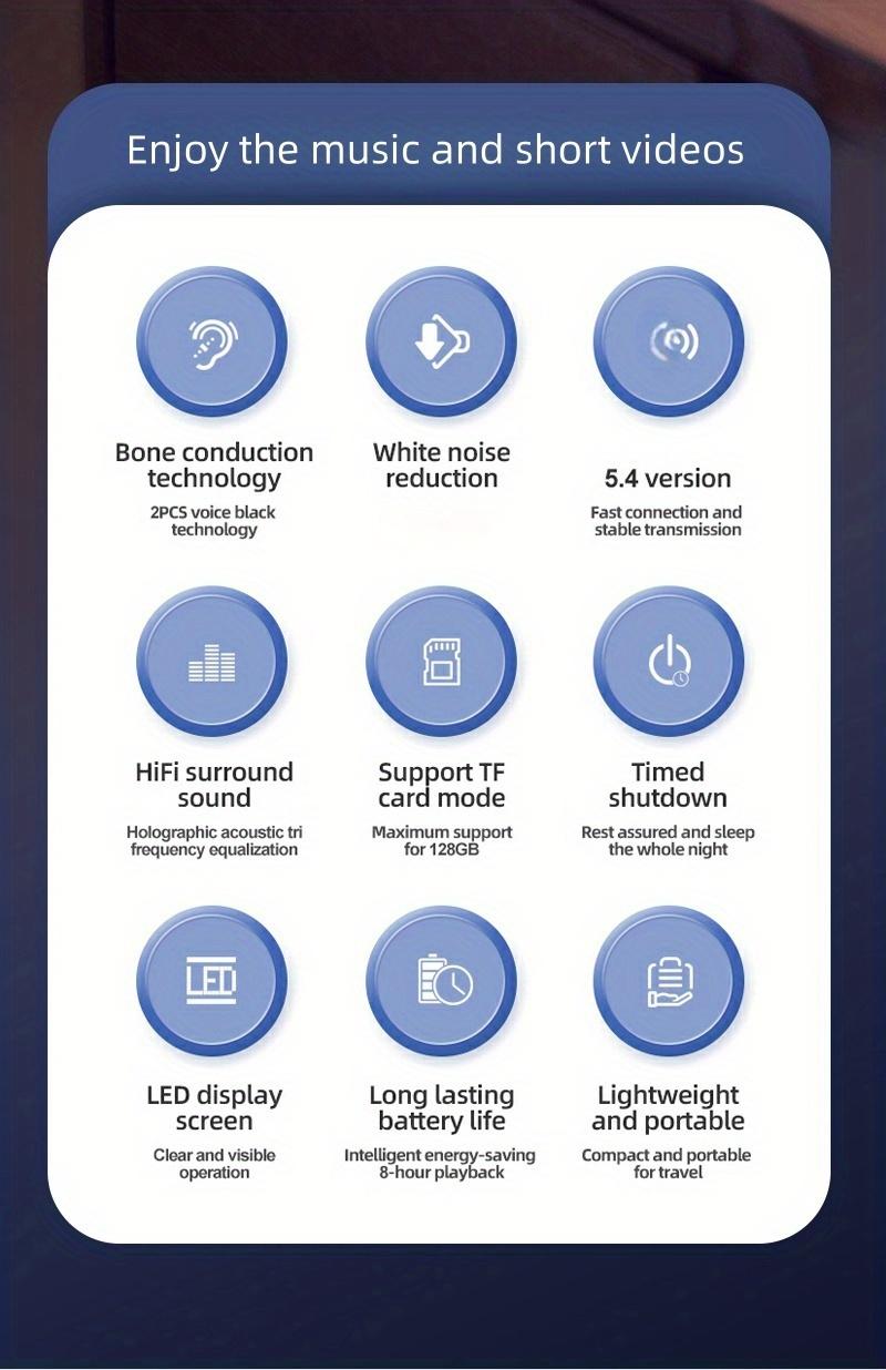 Bone Conduction Music Sleep Speaker