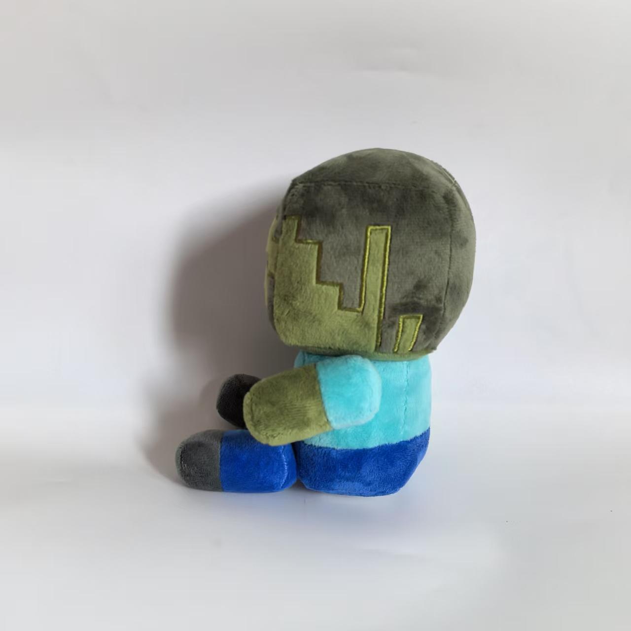 New 35cm Chicken Jockey Plush Toys Cartoon Cute Soft Stuffed Pillow Dolls For Kid Birthday Christmas Gift