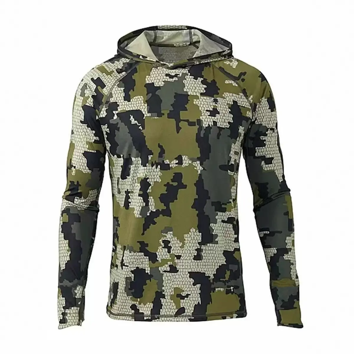 2026 Men's Hooded Sweatshirt Camouflage Fishing Shirt Camping Hiking Clothing Sun Protection Breathable Fishing Shirt