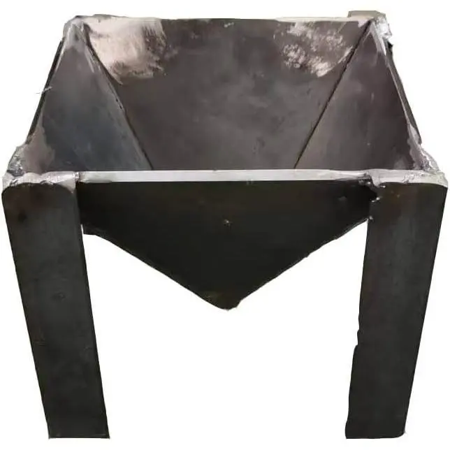 6" Steel Pyramid Ingot Mold for Casting Gold, Silver, Aluminum & Brass | Beginner-Friendly Ingot Mold for DIY, Jewelry & Home Foundry | 27oz (0.8L) Capacity