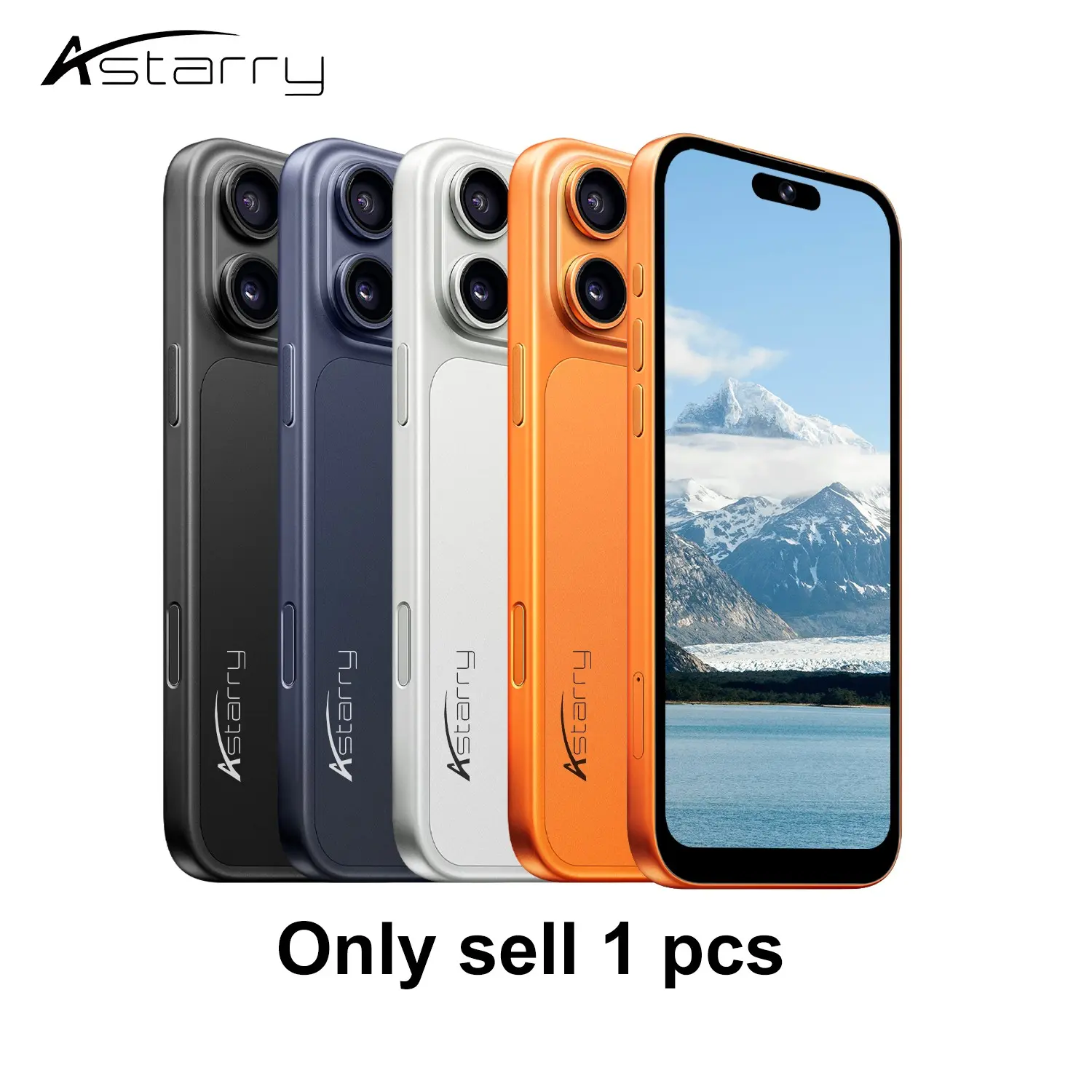 Astarry-17 Pro Max Large Screen Smartphone, 3gb RAM, 32GB Storage, 4100mah Battery, 6.75-Inch Display, 5+13mp Camera, Android 12, Dual Sim, Face Unlock