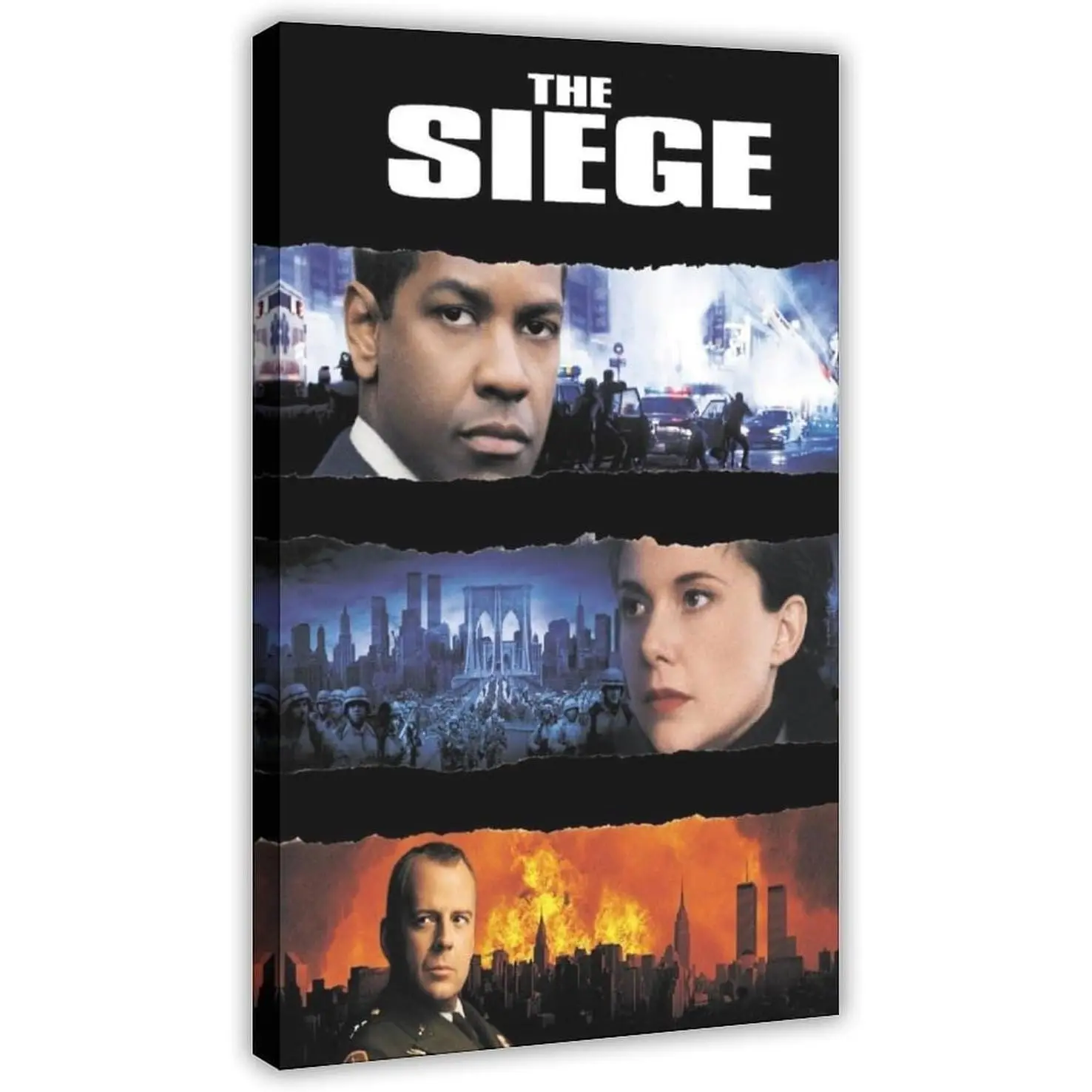 The Siege Movie Classic Poster Covers 2 Canvas Poster Wall Art Decor Print Picture Paintings for Living Room Bedroom Decoration