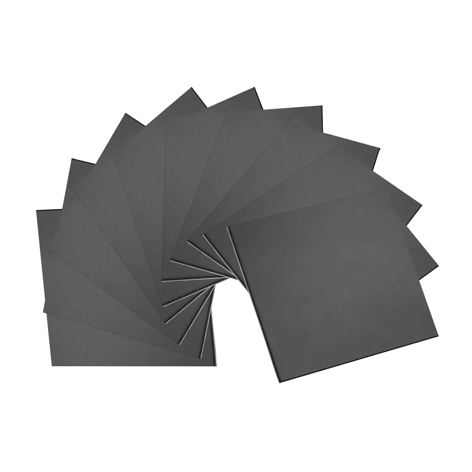 10 count  Sheets Self Adhesive, 1/8 in Thick X 4 in X 4 in Closed Cell  Pad Neoprene Rubber Sheets Non-Slip Insulation Pads Vibration for Furniture Crafts