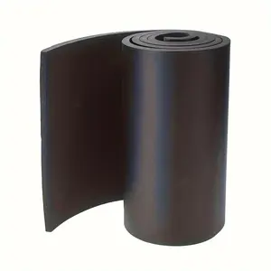 1.2cm Thickness Non-Adhesive Closed Cell Neoprene Foam Roll, Easy To Cut Soundproof Insulation Sponge Pad, Multipurpose Padding for Cosplay Prop, Project Table, Window AC & Roof Sealing