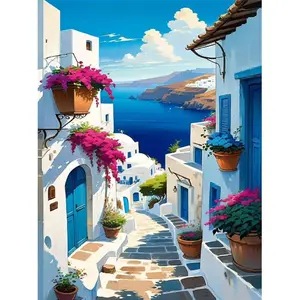 Diamond Painting Kits for Adults - Landscaping DIY 5D Diamond Art Kits Full Drill Diamond Dots Paintings with Diamonds Gem Art and Crafts Home Decor 12x16inch