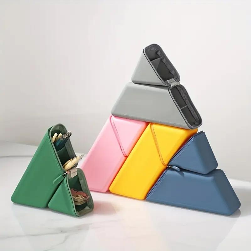 1 fashionable silicone pen holder, foldable large capacity expandable upright pencil case for desktop office and study, portable and high-quality design, suitable for birthday gifts, learning rewards, or Teacher's Day students and office use Pencil Bag