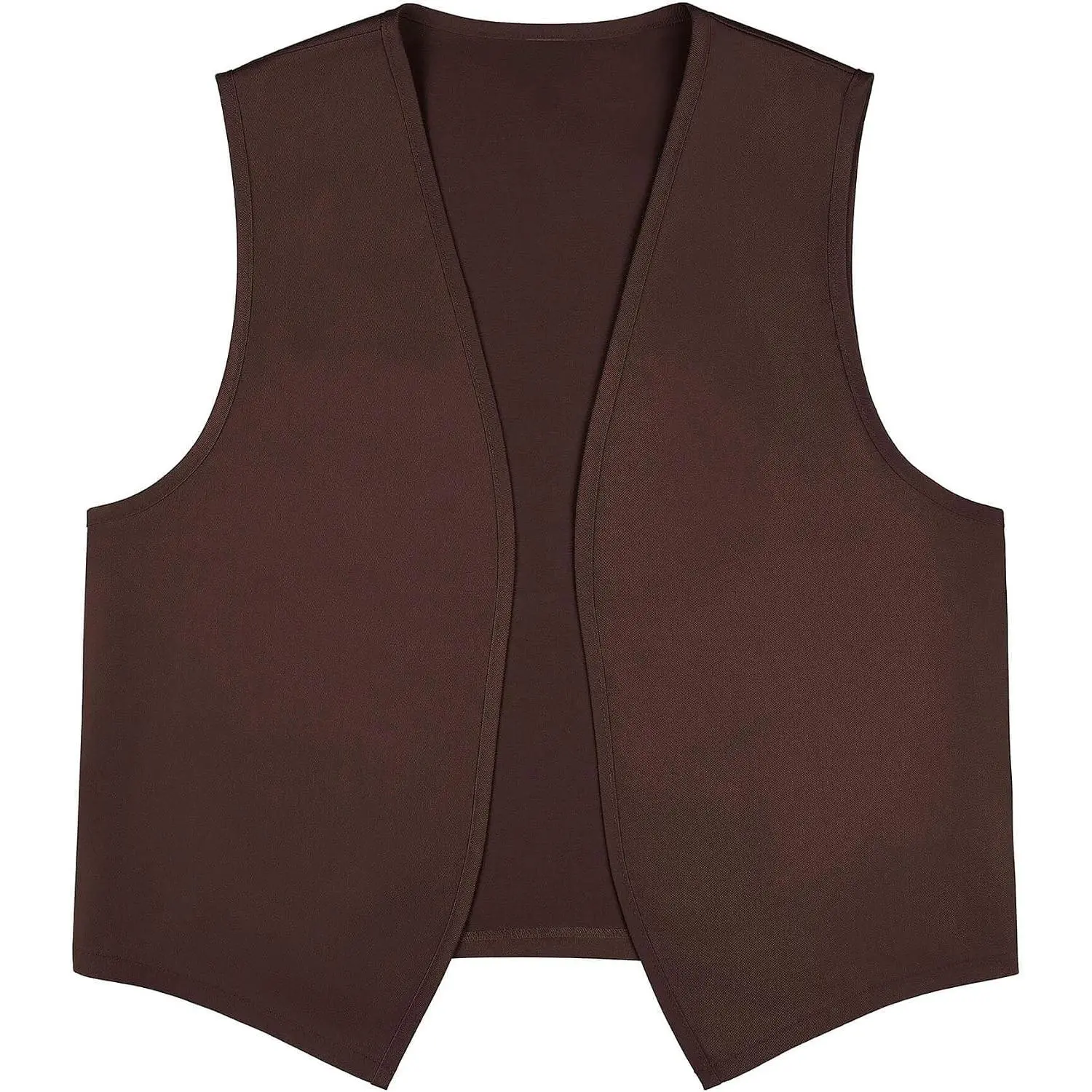No Pocket Unisex Vest Victorian Waistcoat Peasant Vest Volunteer Work Vest