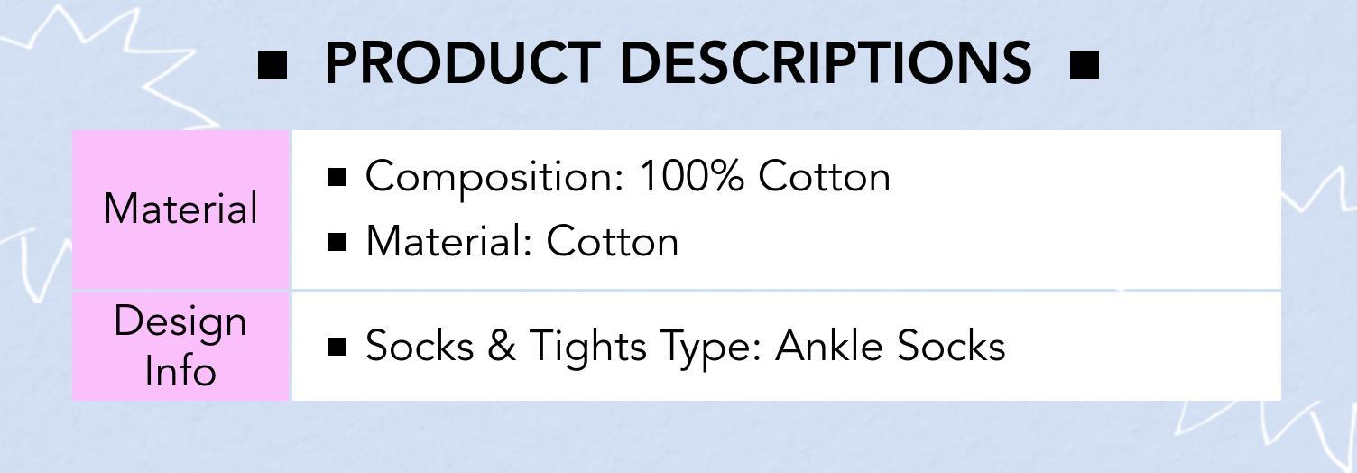 Cider Women's Fashion White Lace Embellished Ankle Socks