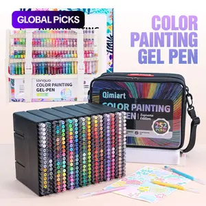 Languo Advanced Pen Set, Coloring Book Markers, 252 Colors & 168 Colored Pencils, Ideal for Student Drawing, Note-Taking, DIY Art Projects, Crafts Art Supplies, Art Drawing Supplies, Art Materials, Perfect Gift #GLOBAL PICKS