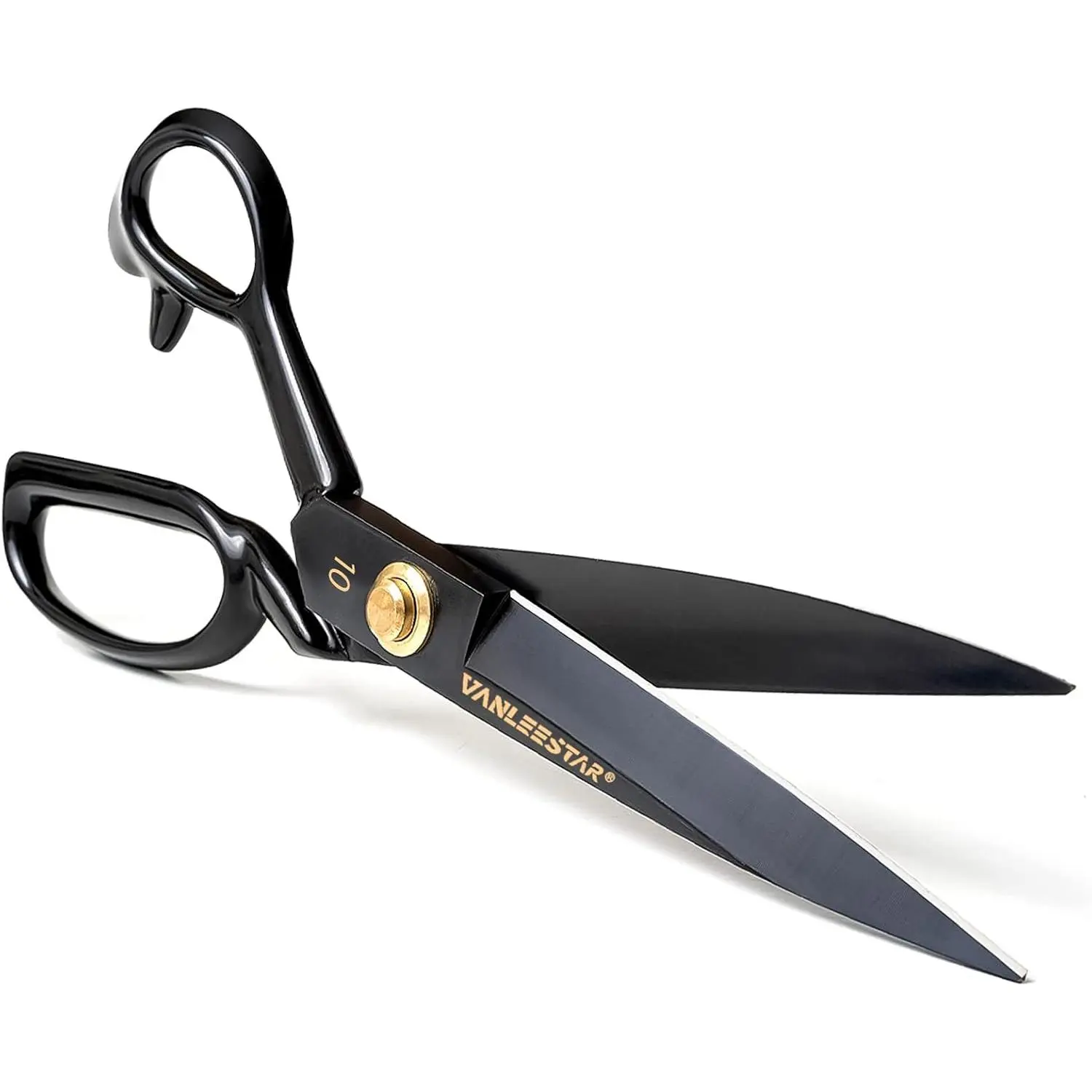Heavy Duty 10 Inch Fabric Scissors, High Carbon Steel Tailor Shears | Professional tailor shears with high carbon steel blades, ideal for fabric, denim, leather and sewing projects