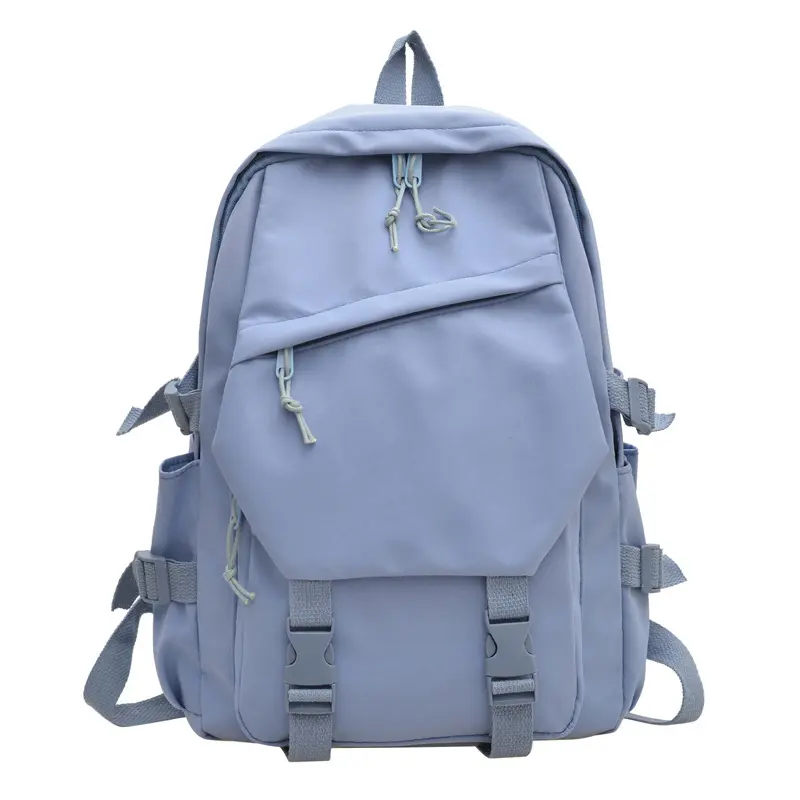 Premium In Stock Vintage Color block School Backpack, Large Capacity Multi-Compartment Literary Retro Bag, Ergonomic Padded Strap Durable Day pack for Middle High School Girls