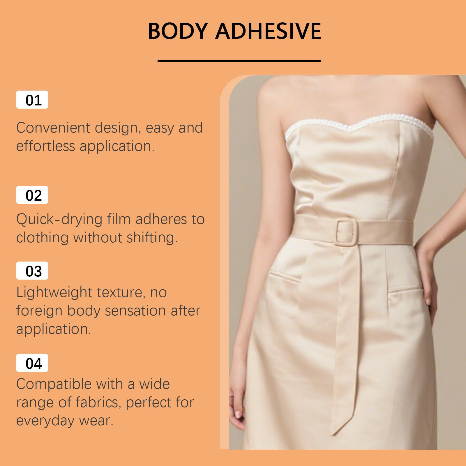 AMZ Anti-Glare Glue Is Breathable, Skin-Friendly, Anti-Slip, Firm And Does Not Fall Off. It Is Light And Fits Clothes Well, Providing A Reassuring Glue For Daily Wear