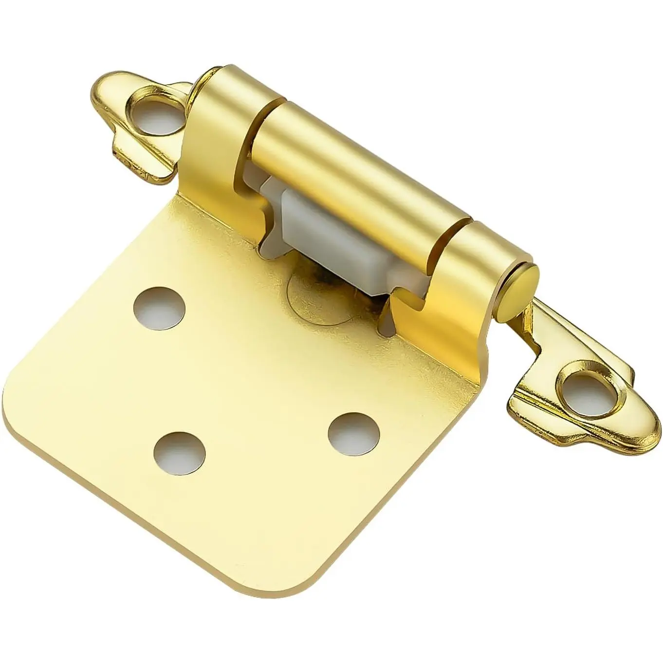 Self-Close Cabinet Hinges, 1/2 Inch Overlay,2 Pack 1 Pairs | Self-Closing Design, Concealed Cabinet Fit, Overlay Door Setup, Door Hardware, for  Mount Kitchen Cabinet