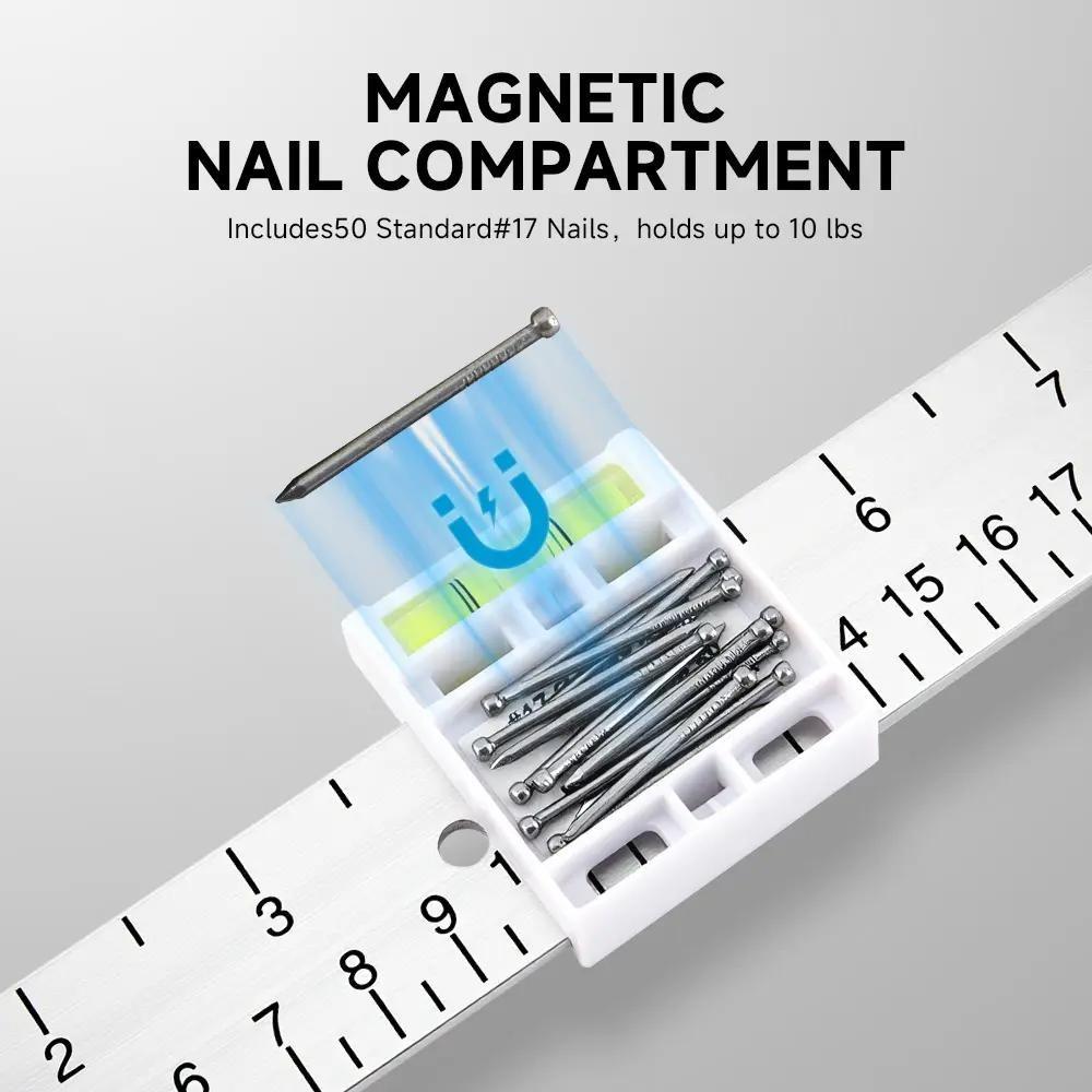 Picture Hanging Tool with Level & Ruler, Easy Alignment Wall Mounting Tool for Frames, Mirrors & Gallery Wall, No-Measure Home Decor Installation Kit Picture Hanging Tool with Level & Ruler, Easy Alignment Wall Mounting Tool for Frames, Mirrors & Gallery Wall, No-Measure Home Decor Installation Kit