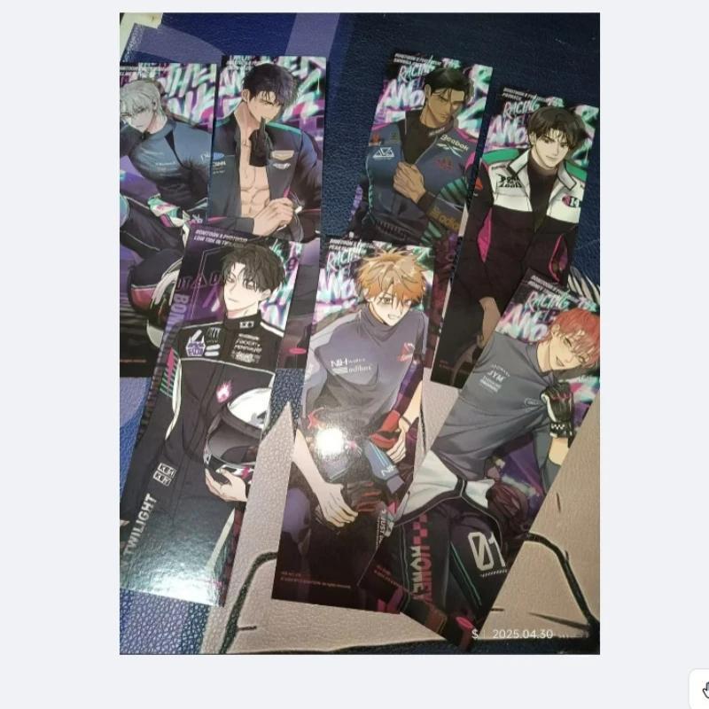 New Korean BL Manhwa Bookmark Comics Characters HD Photocard Postcard Fans Collection Decorate Friends Cosplay Gift