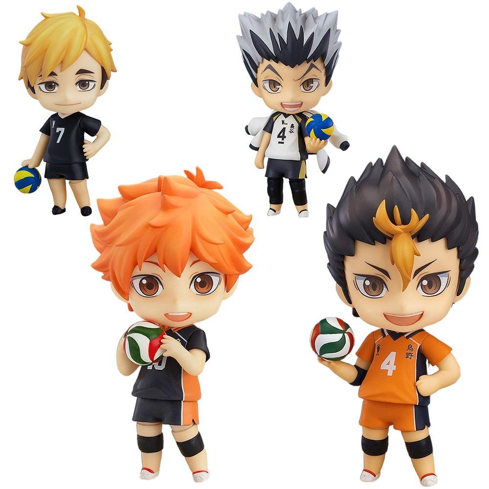 10CM Haikyuu Anime Nishinoya Yuu Hinata Shouyou Figure Suit Animation Model Toys Gifts Collection Decoration Ornaments PVC