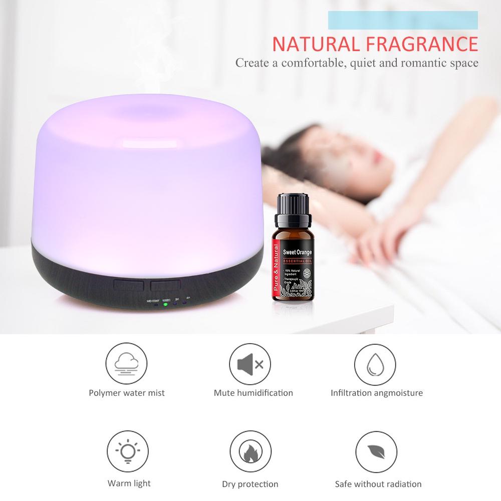 Effortless Aromatherapy 500ml Essential Oil Diffuser with Remote Control, Auto Shut-Off, BPA-Free for Worry-Free Use Effortless Aromatherapy 500ml Essential Oil Diffuser with Remote Control, Auto Shut-Off, BPA-Free for Worry-Free Use