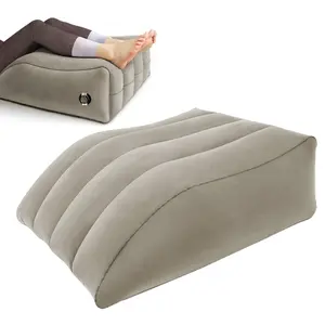 Inflatable Leg & Knee Relief Support Cushion, Wedge Pillow with Wedge Design for Muscle Relaxation, Gentle Elevation for Swollen Legs, 1pc Comfort Aid