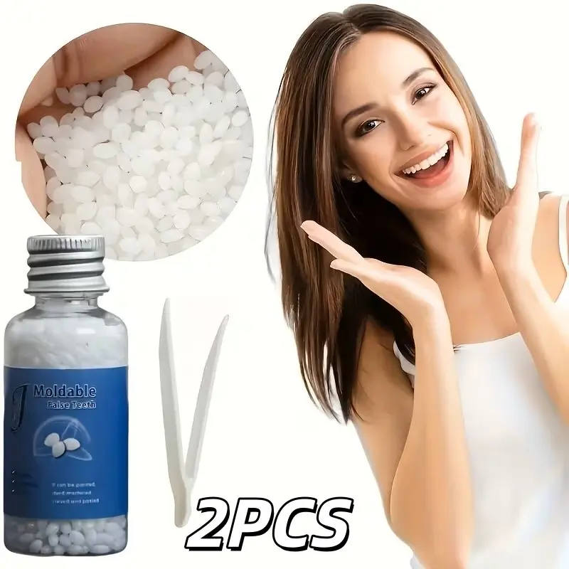 High-Quality Resin Teeth Accessories, Halloween & Party Decorations, Easy to Shape, Non-Toxic, Durable, Creative Jewelry, Role-Playing Props