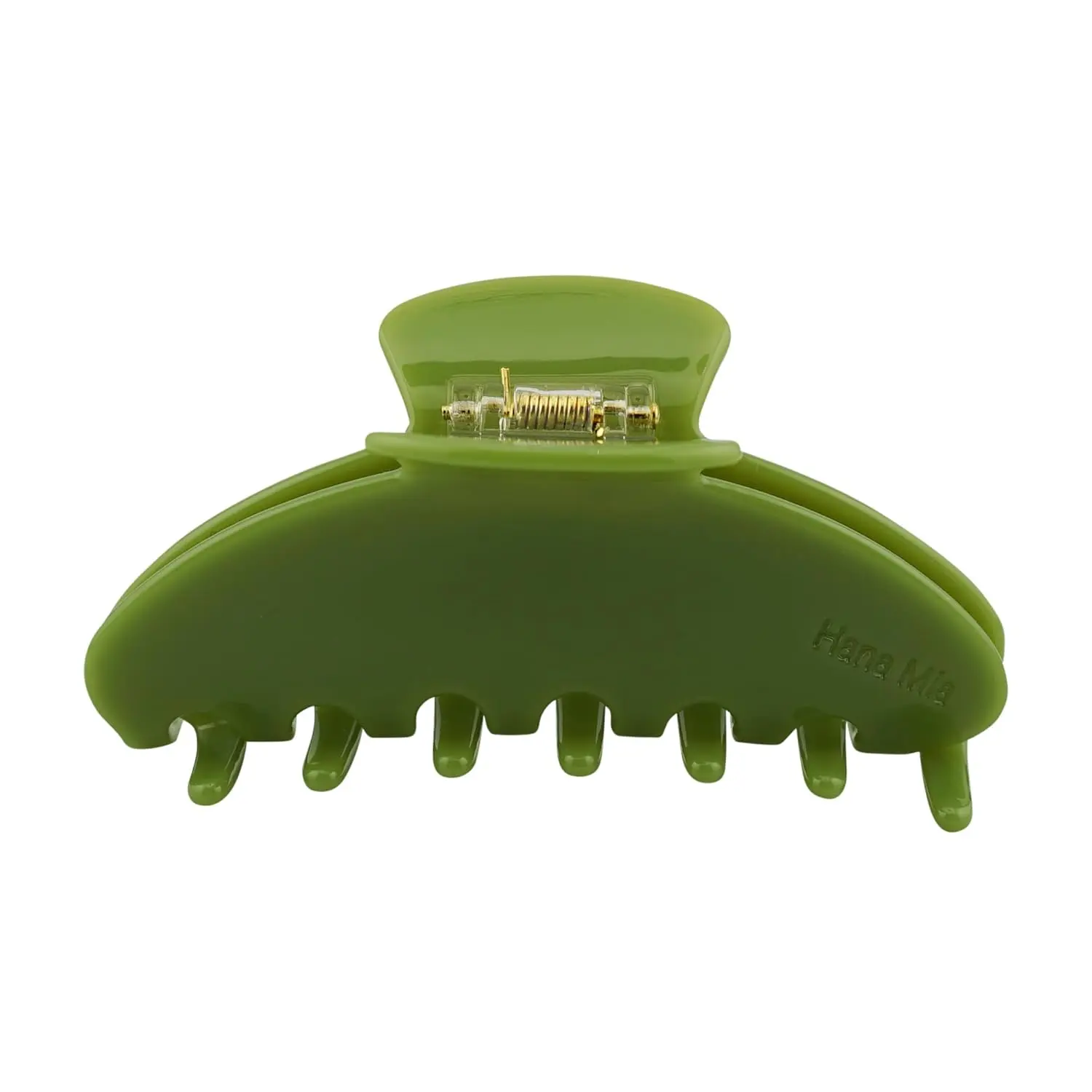 Luxury Green Claw Clip for Women Large 4 Inch Hair Clip Creates Beautiful Half Ups Secure Updos & Chic Daily Styles Premium Acetate Claw with Secure Hold & Snag Free Teeth for Easy Styling
