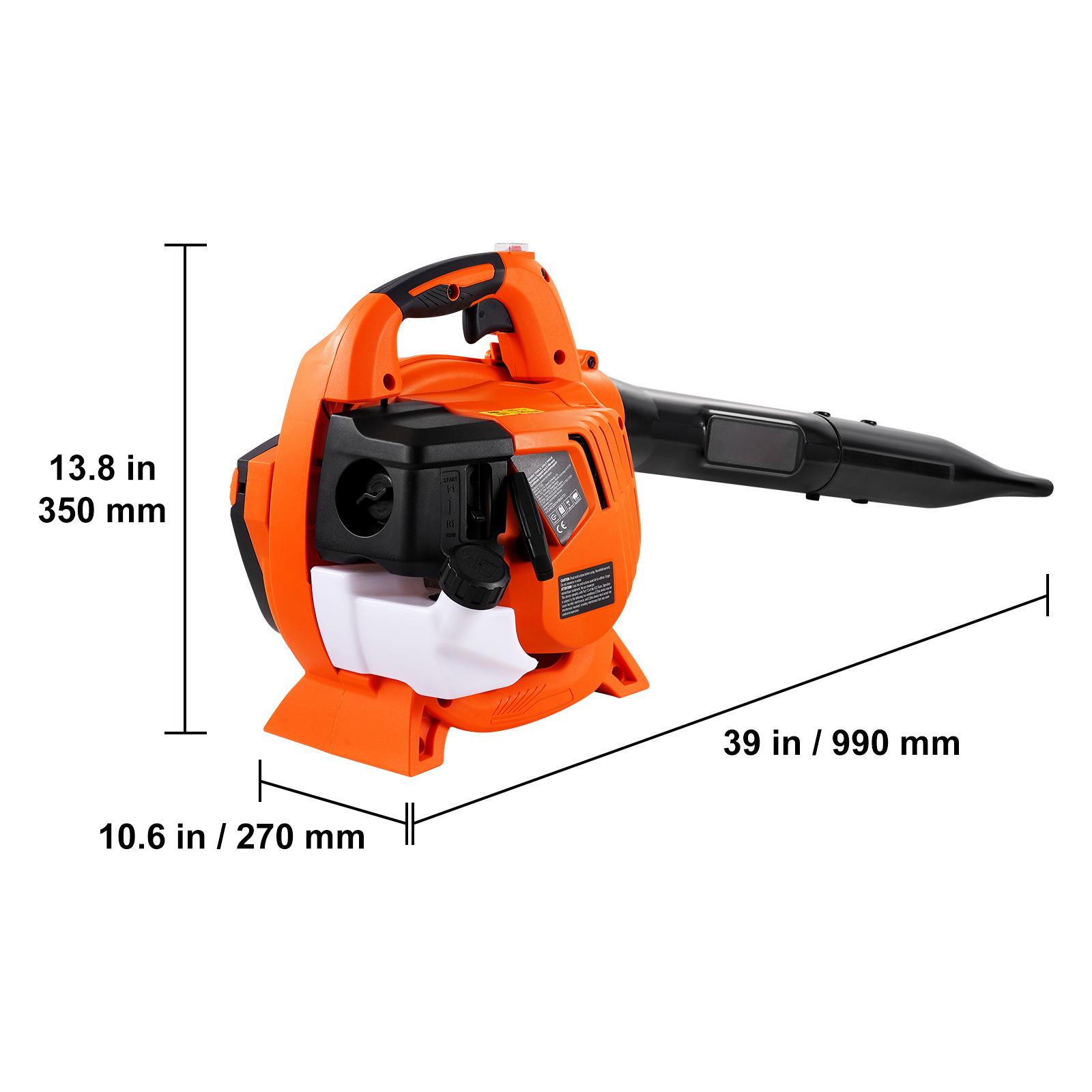 VEVOR 79CC 2-Stroke Manual Gasoline Leaf Blower 425CFM Air