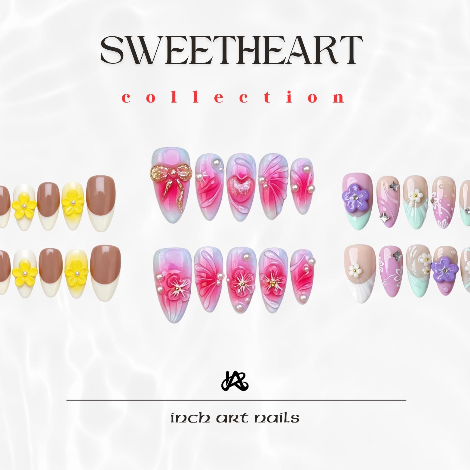 Press On Nails Spring Aesthetic Press On Nails Y2K Cute Removable Nail Patches Press On Nails Spring Aesthetic Press On Nails Y2K Cute Removable Nail Patches