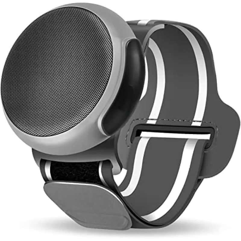 Clip-on wearable Bluetooth speaker, waterproof portable mini audio player. IPX6 splash-proof, Bluetooth 5.3 enabled, up to 9.5 hours playtime,17 white noise sounds. Ideal for sports and outdoor activities.
