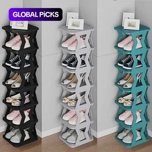Multi-Layer Vertical Removable Shoe Rack, Shoe Rack Tower, 1 Count Modern Shoe Organizer Shelf, Easy-Installation Shoe Storage Rack for Home, Dormitory and Office #TOP PICKS