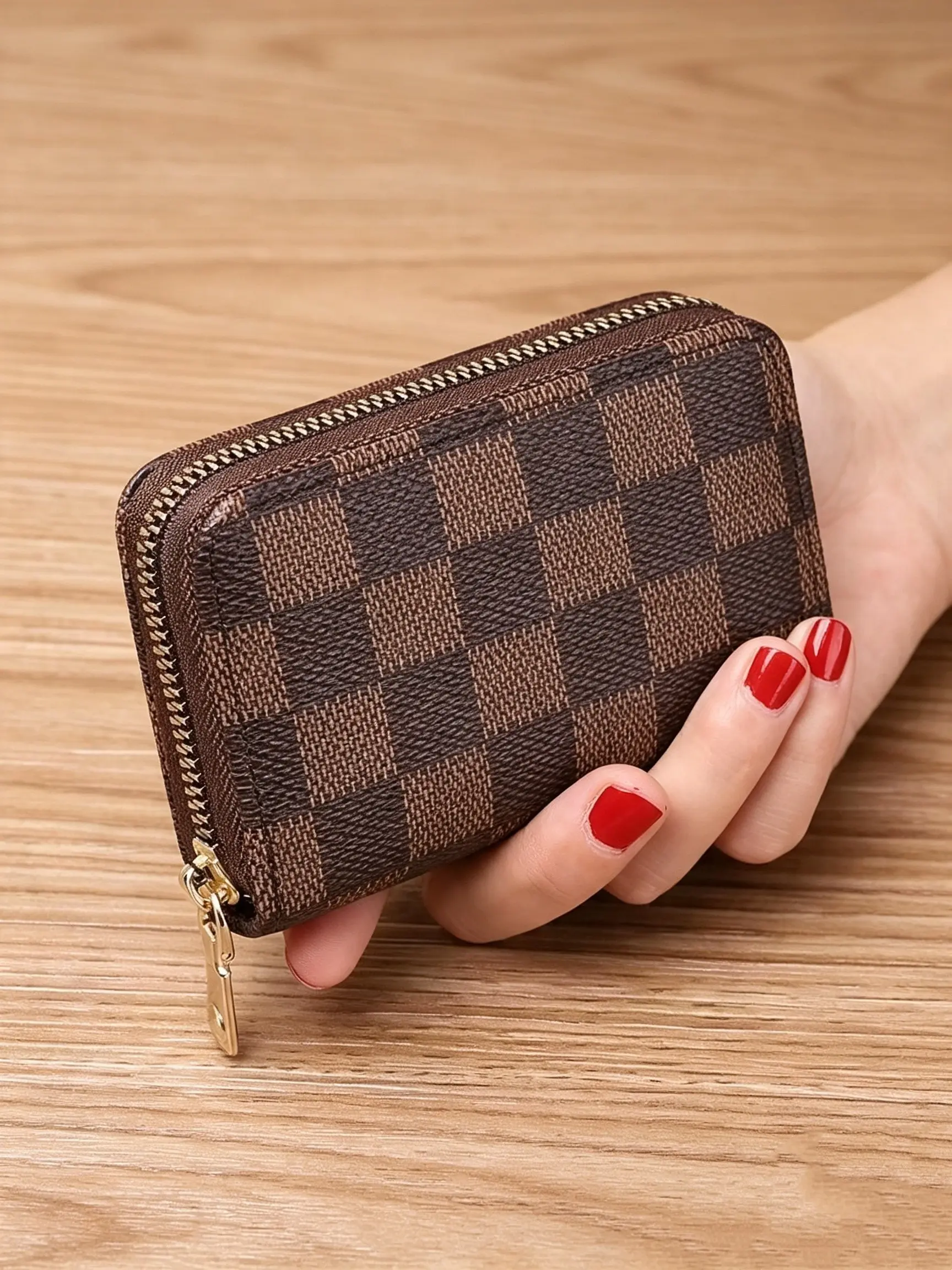 Compact Retro Wallet Card Holder, Large Capacity Multi-Card Slot, Versatile Coin Purse, Suitable for Various Scenes, Casual Style, Pu Leather Wallet