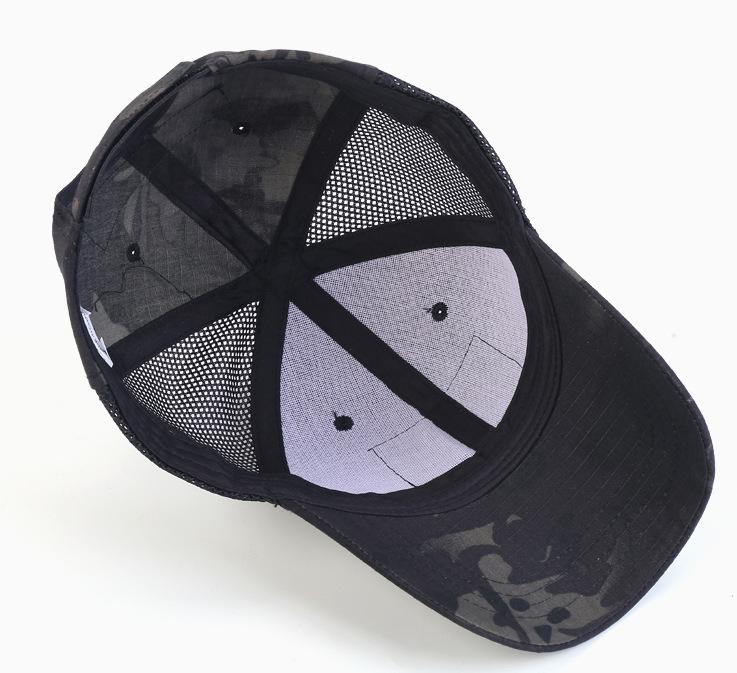 Tactical Camo Baseball Cap for Men, Breathable Mesh Military Hat with Velcro Patch, Adjustable Outdoor Dad Hat for Hiking, Hunting, Fishing Tactical Camo Baseball Cap for Men, Breathable Mesh Military Hat with Velcro Patch, Adjustable Outdoor Dad Hat for Hiking, Hunting, Fishing