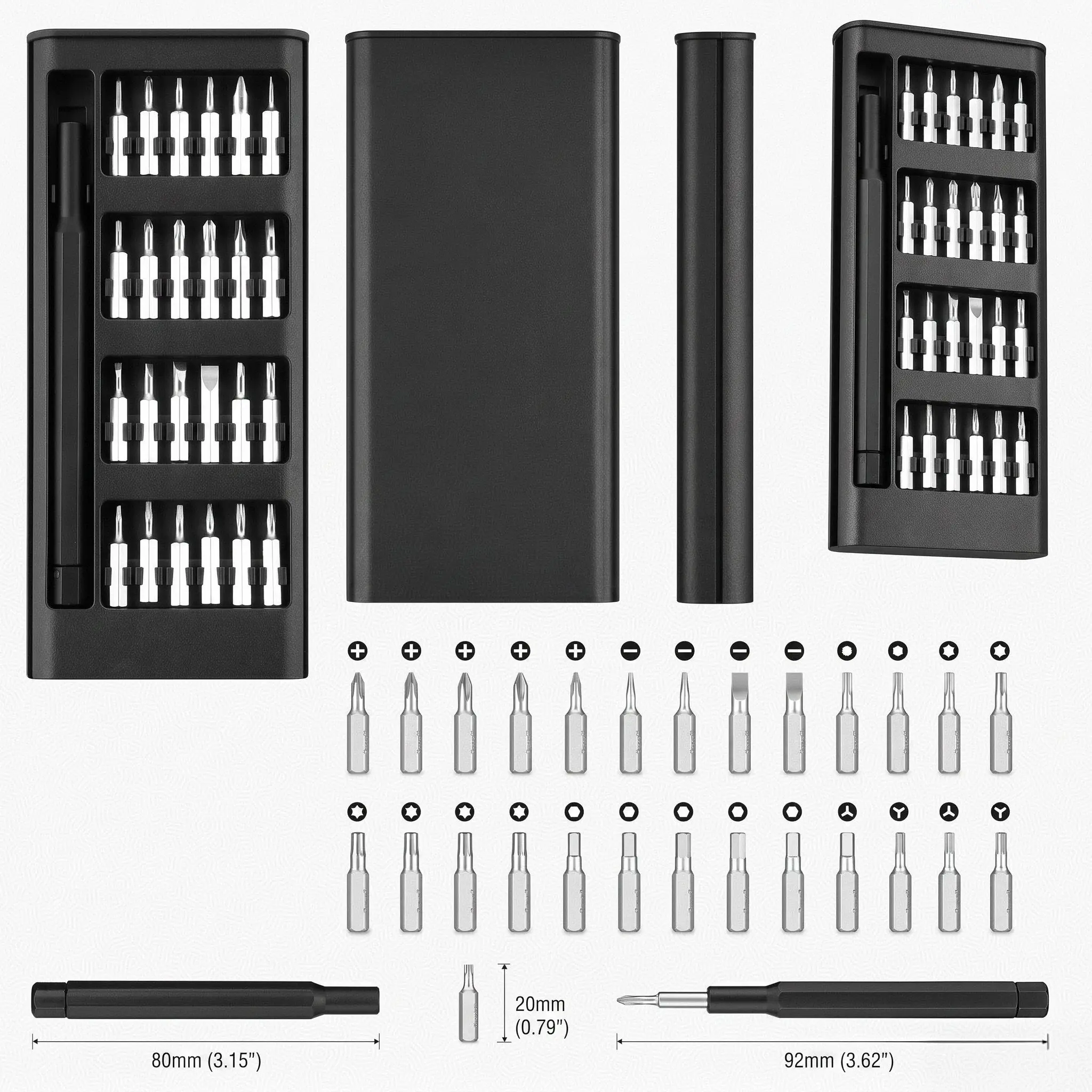 24-In-1 Screwdriver Set with Pliers, Ideal for Toy Repair, Digital Device Maintenance, Essential Tool Kit for DIY Enthusiasts
