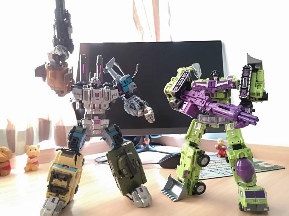 Transformation KO GT Metal Part Devastator Figure Toys