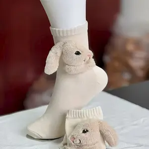 Cute Pet Animal Socks 3D Animal Socks Cartoon Socks Christmas Socks Warm Fun Socks
