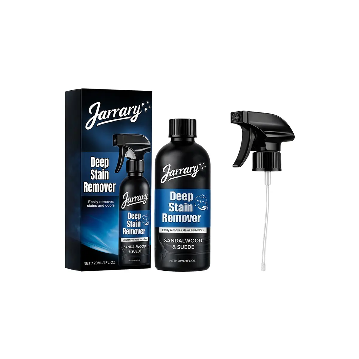 Multi-Surface Cleaning Spray and Stain Remover for Outdoor, Home & Office Use - Multi-Purpose Cleaner for Stubborn Stains and Odor Elimination