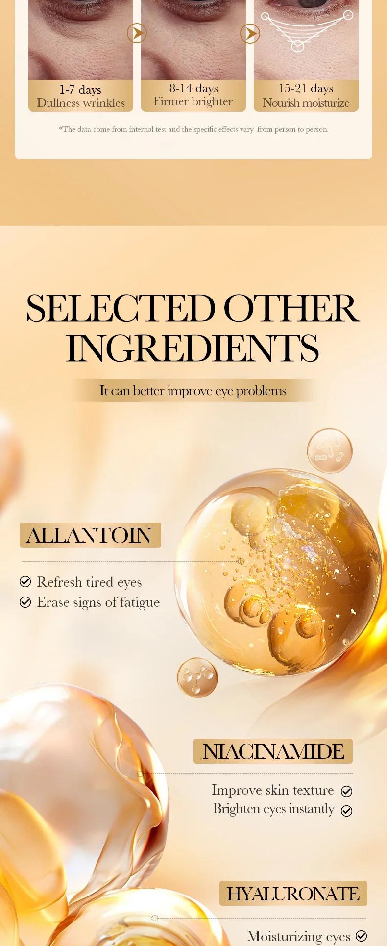 Hydrating Collagen Eye Mask - Firming & Smoothing Treatment for Refreshed Eyes