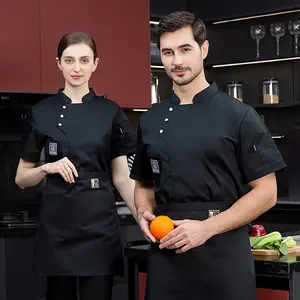 Chef's workwear, lightweight and durable, for hotel and restaurant kitchens