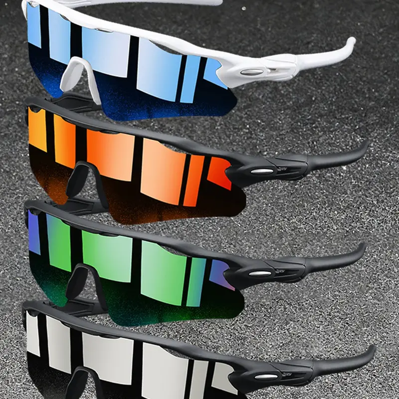 4pcs fashion irregular half frame outdoor sports glasses,multi-color selection,adopt anti slip soft rubber nose pads,suitable outdoor activities such as cycling,roller skating,fishing,and more.versatile fashion outdoor glasses suitable both men and women