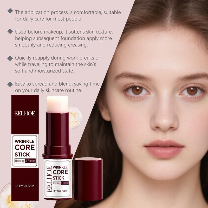 Retinol Moisturizing Stick, Natural Vitamin Ingredients, Nourishing Skin Care, Fine Hydration, Portable Daily Use, Cream Application