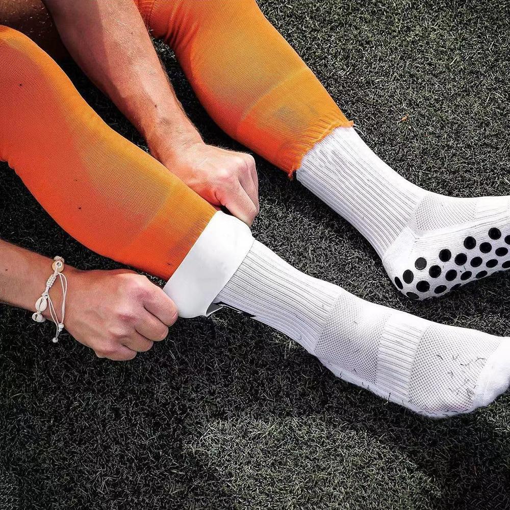 Anti-slip Silicone Shin Guard, 1 Pair Unisex Football Sports Shin Protection Accessories, Protective Gear for Men & Women Outdoor Sports, Soccer Training Equipment